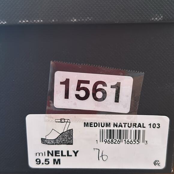 Marc Fisher Nelly Suede Espadrille Wedge Platform Heels Square Toe Taupe NEW 9.5 - Picture 11 of 11